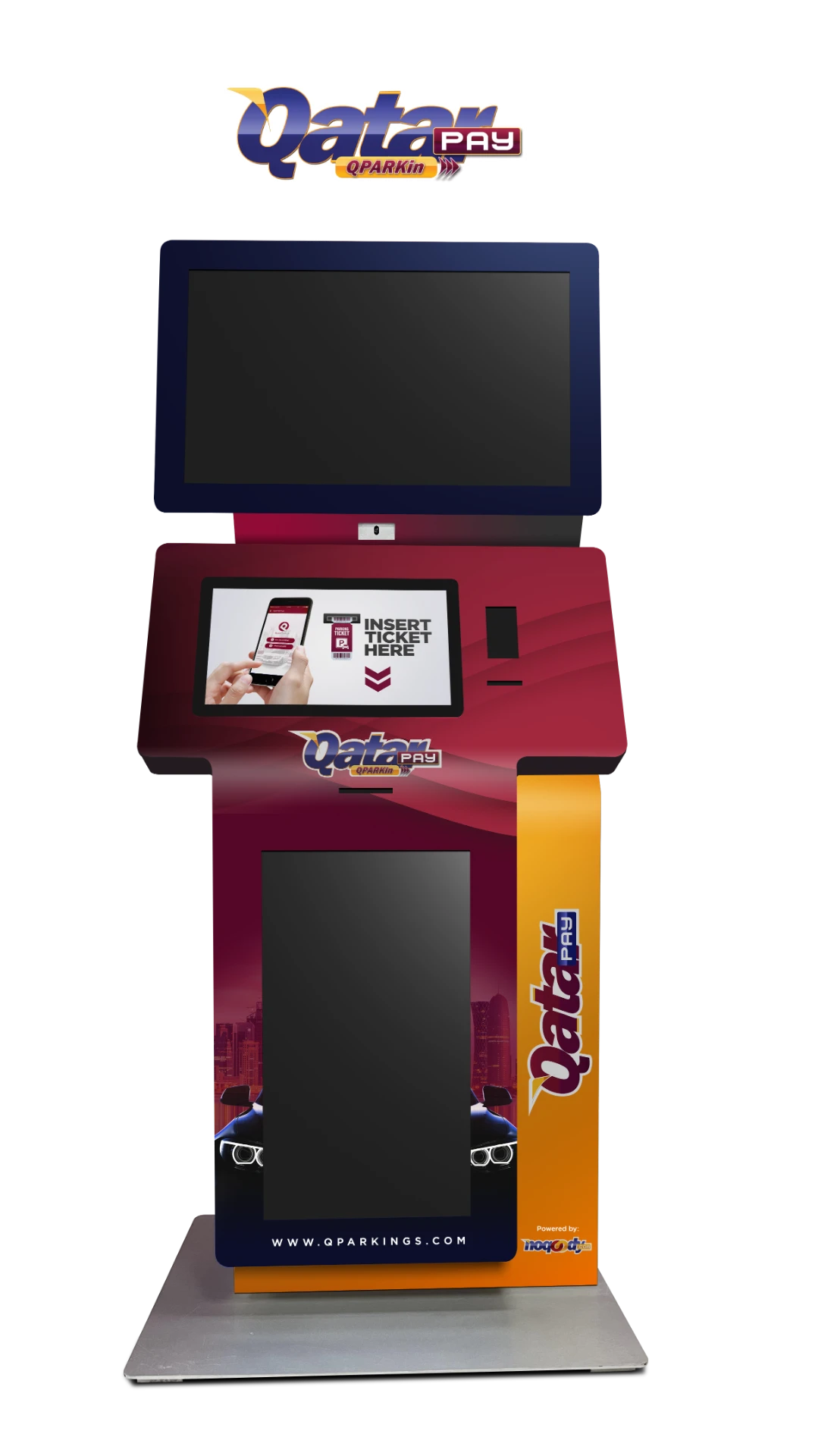 QatarPay QPARKin parking payment kiosk