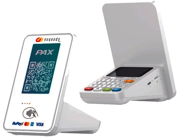 Noqoody QR display and PIN pad