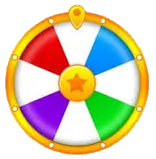 Lucky wheel and guest games illustration